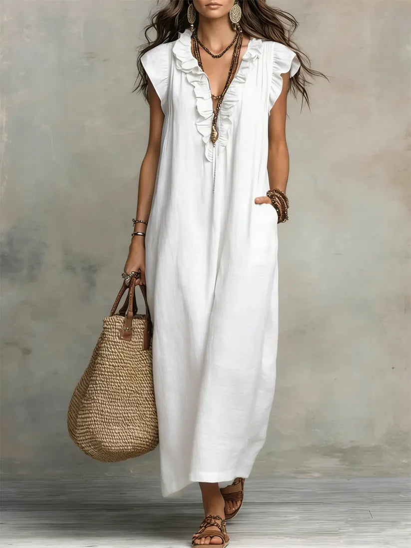 CAMILA || Vestido Largo Bohemio