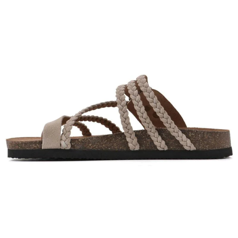 FLOR || Elegantes Sandalias Trenzadas