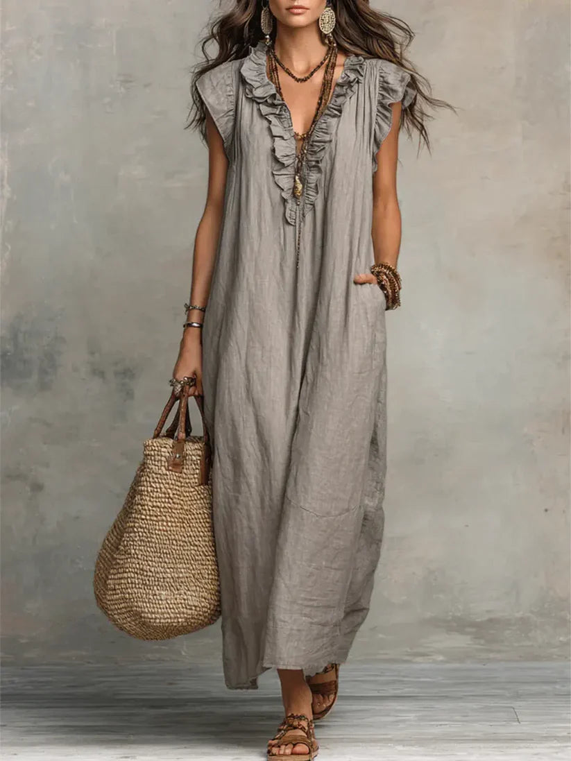 CAMILA || Vestido Largo Bohemio