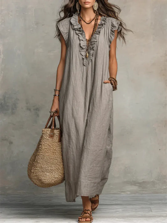 CAMILA || Vestido Largo Bohemio