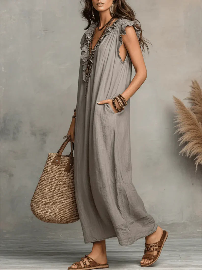CAMILA || Vestido Largo Bohemio