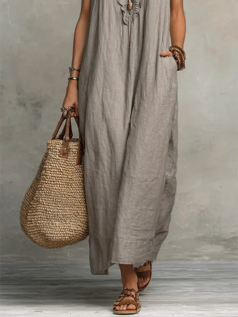 CAMILA || Vestido Largo Bohemio