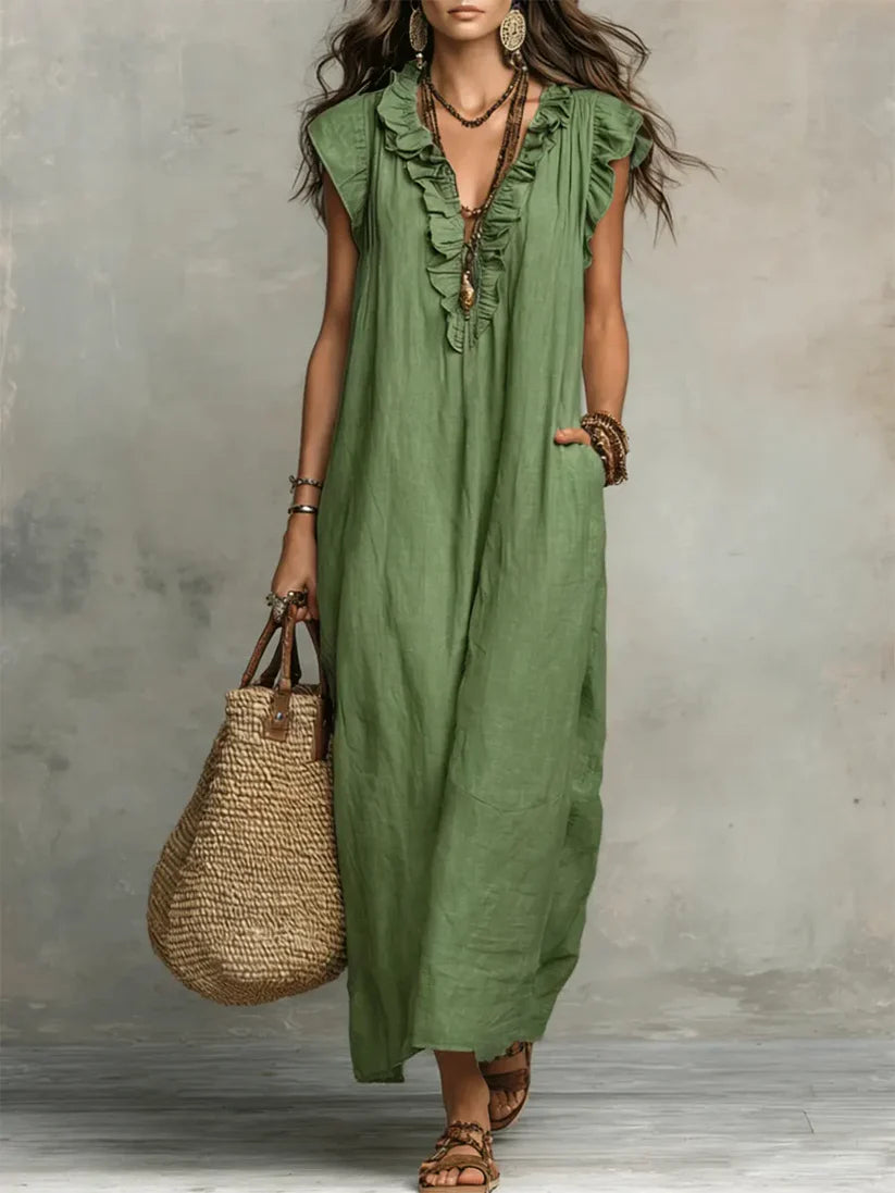 CAMILA || Vestido Largo Bohemio
