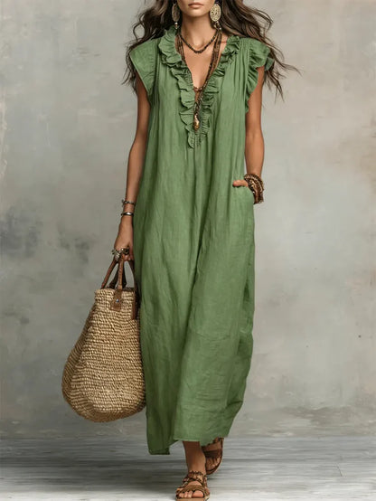 CAMILA || Vestido Largo Bohemio